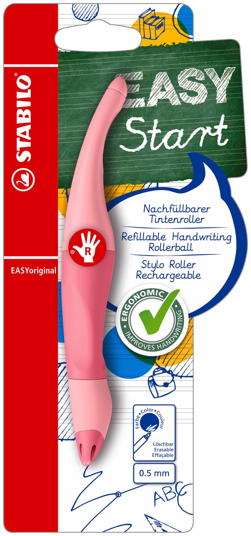 STABILO EASYoriginal R poeder roze blister