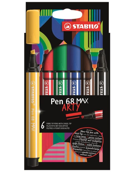 STABILO Pen 68 Mac etui 6 stuks