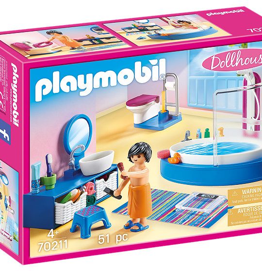 Playmobil Dollhouse Badkamer met ligbad