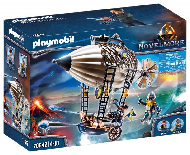 Playmobil Knights Novelmore Dario 's Zeppelin
