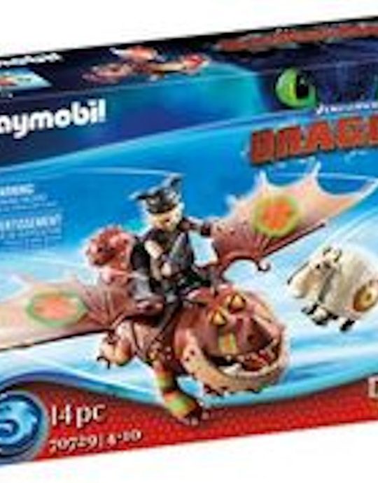 Playmobil Dragon Racing Vissenboot en Speknekje