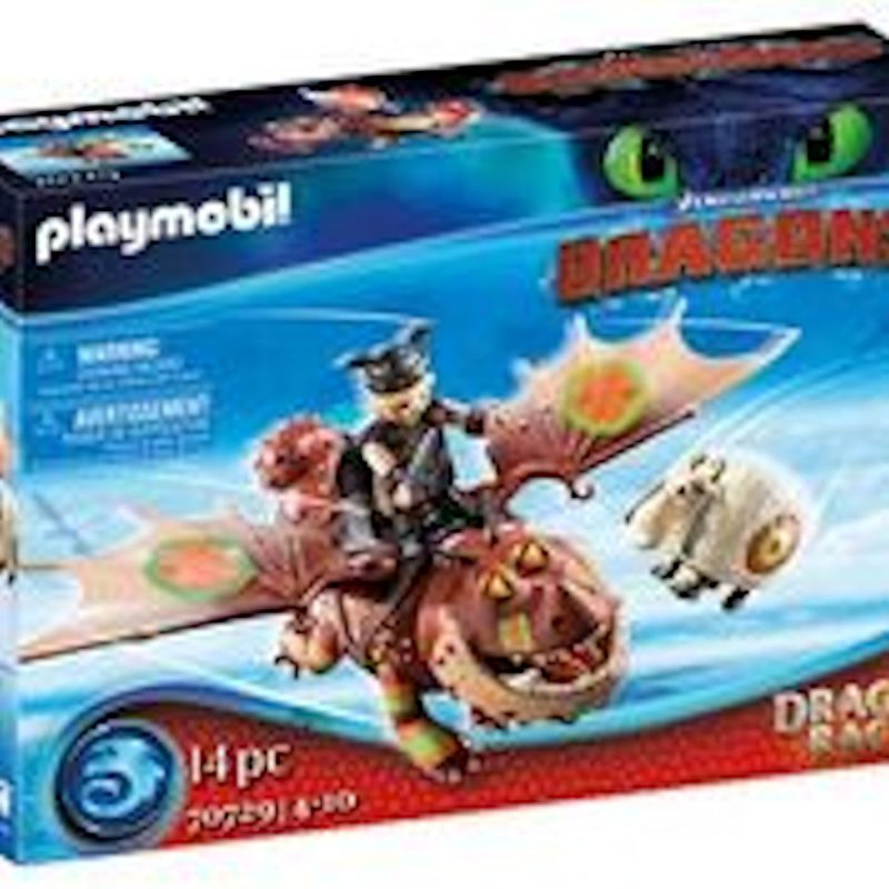 Playmobil Dragon Racing Vissenboot en Speknekje