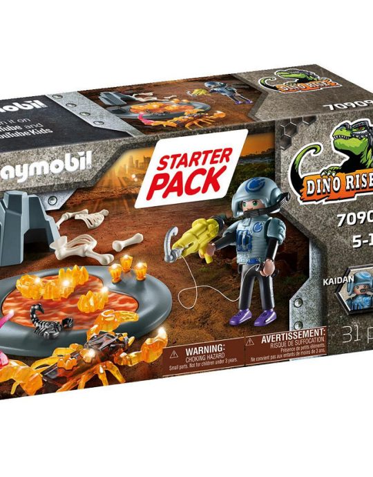 Playmobil Starterpack gevecht tegen de vuurschorpioen