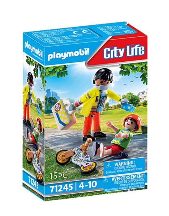 Playmobil City Life Verpleegkundige met patiënt