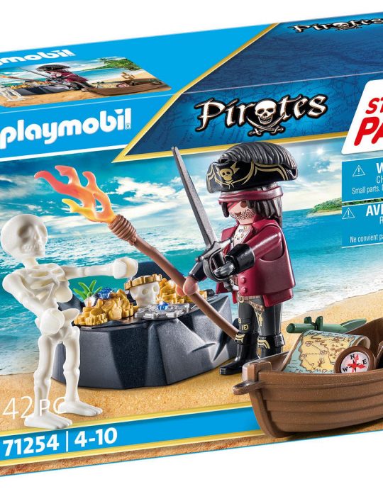 Playmobil Starterpack Piraat met roeiboot