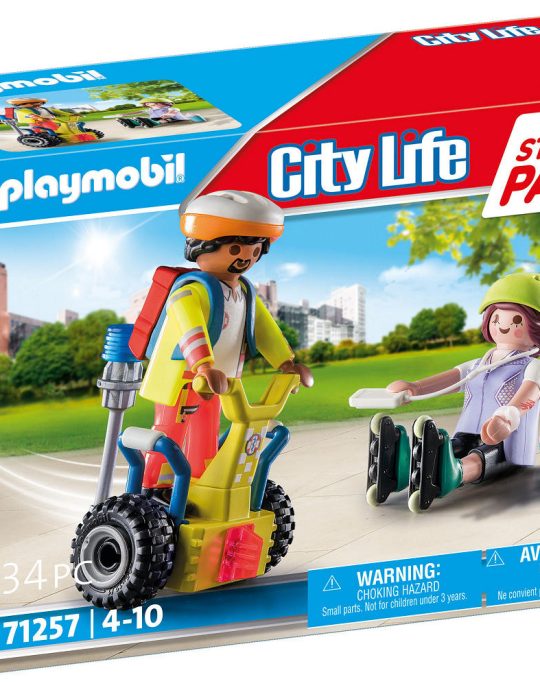 Playmobil Starterpack Rescue met segway