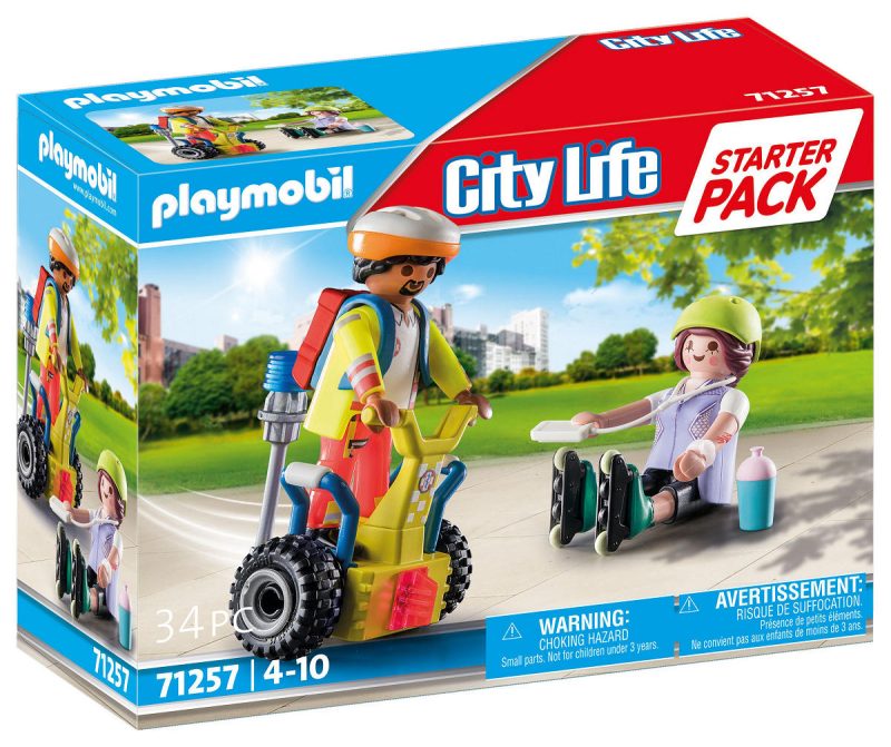 Playmobil Starterpack Rescue met segway