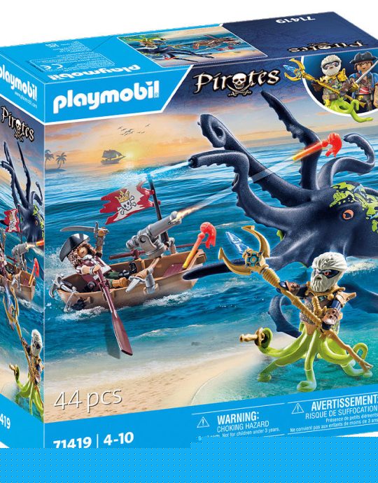 Playmobil Pirates Gevecht tegen de reuzenoctopus
