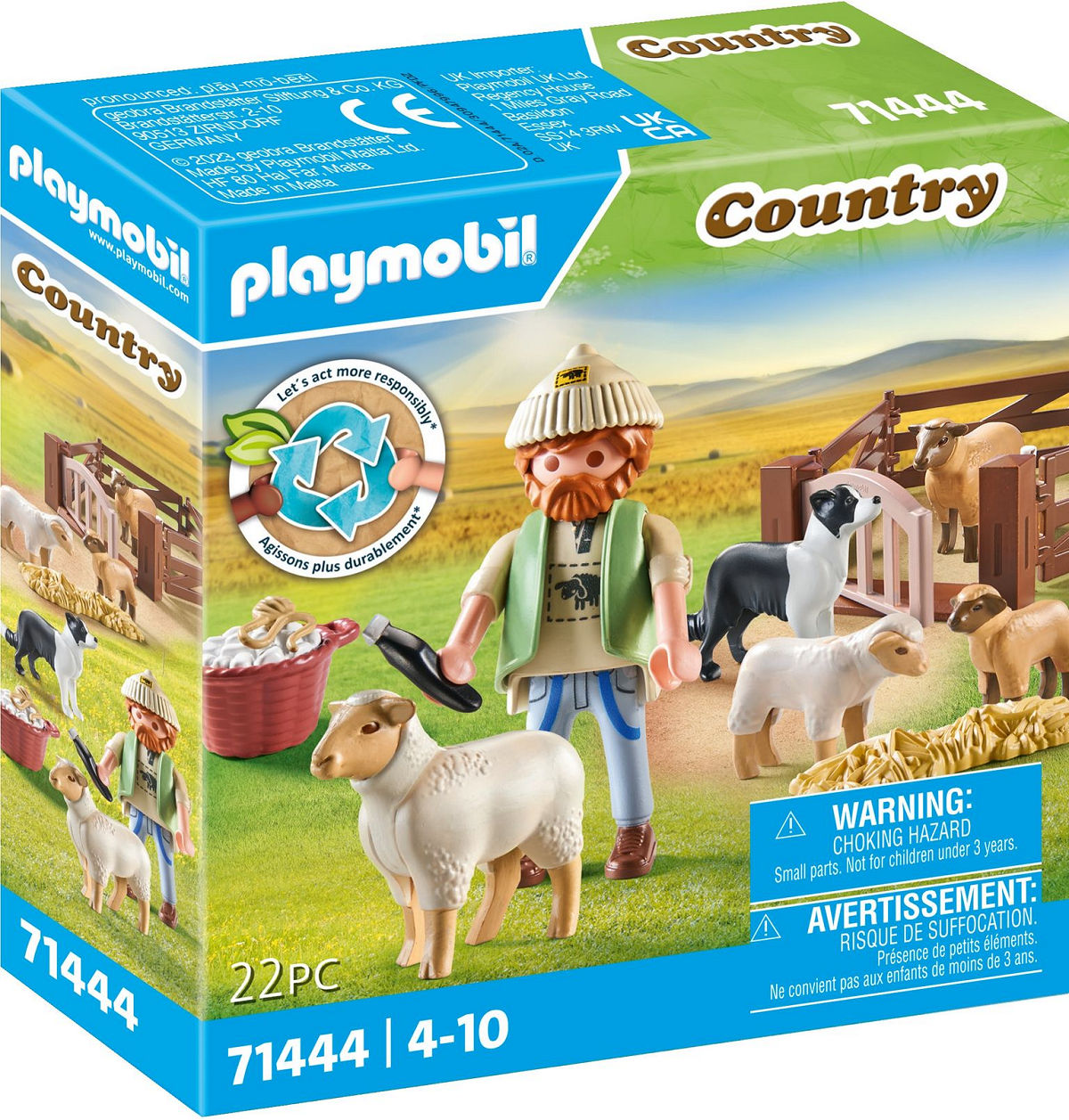 Playmobil Country Jonge Herder Met Schapen Playmobil Country Jonge Herder Met Schapen