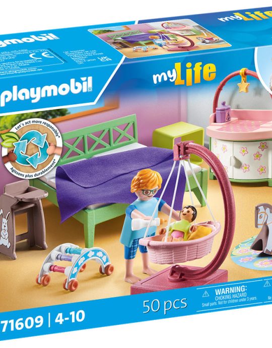 Playmobil My Life Slaapkamer met baby speelhoek