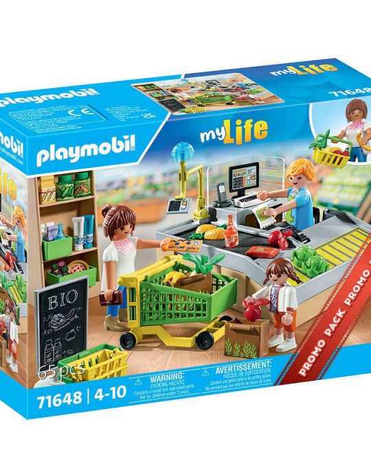 Playmobil My Life Biologische supermarkt