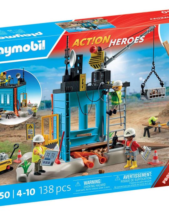 Playmobil Action Heroes Bouwplaats