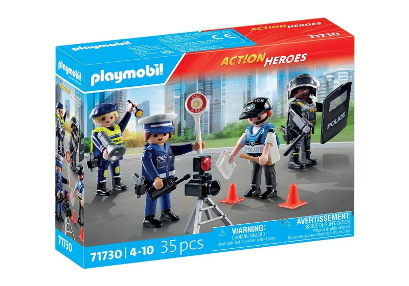 Playmobil Action Heroes Politie figuren set