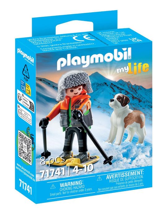 Playmobil My Life Wandelaar met Sint Bernard