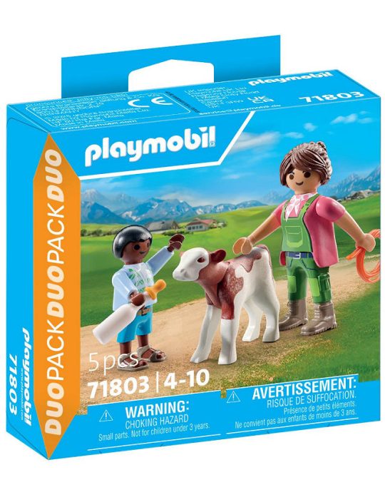 Playmobil DuoPacks Boer met kalf