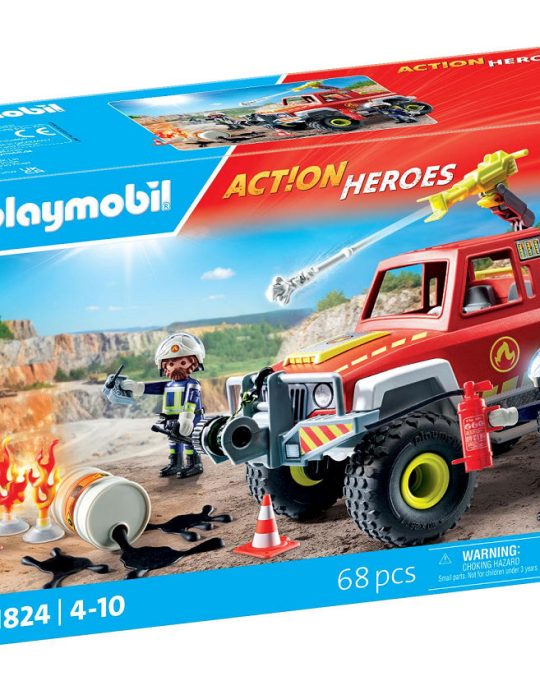 Playmobil Action Heroes Brandweerwagen