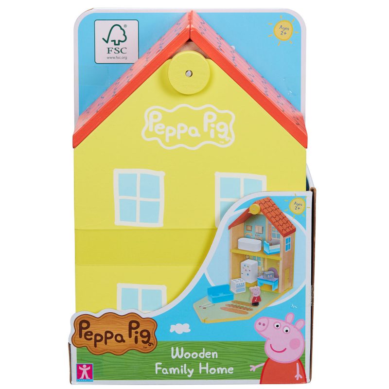 Peppa Pig Familie Huis incl speelfiguren en accesoires