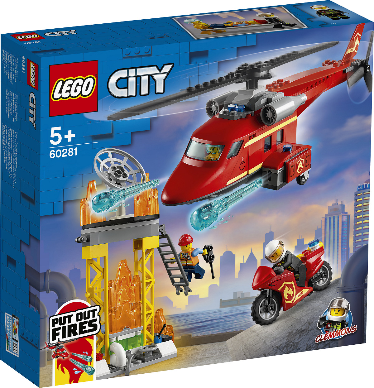 Kreek Gloed Harmonisch LEGO City Brandweer Reddingshelikopter