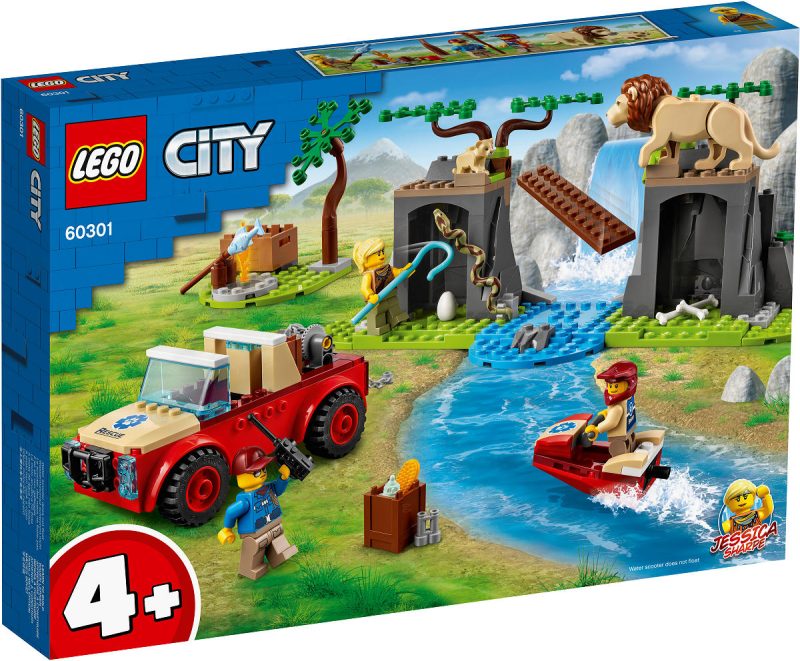 LEGO City Wildlife Wildlife Recsue off-roader