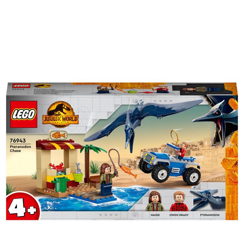 LEGO Jurrasic World Movie Achtervolging