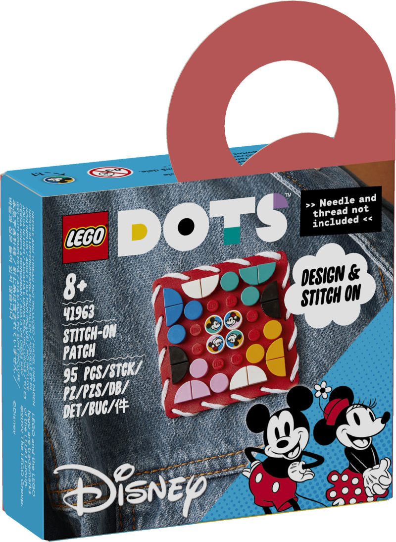 LEGO Disney Mickey Mouse  AND  Minnie Mouse: Stitch-on patch