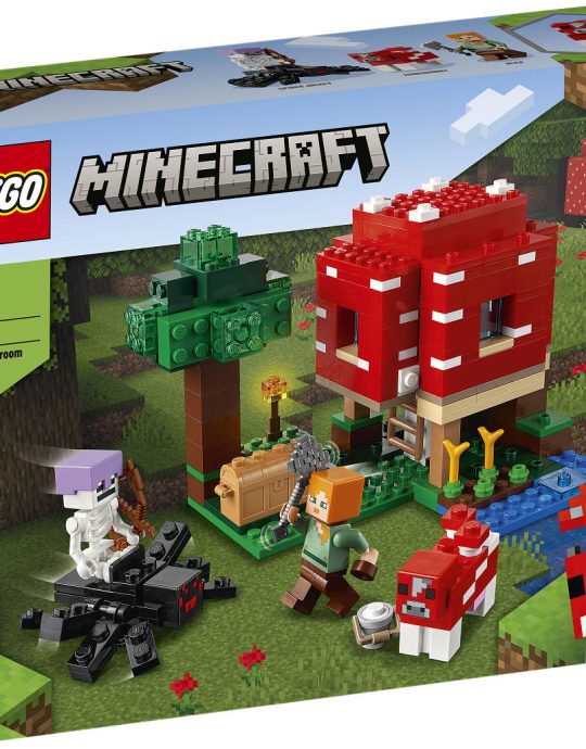 LEGO Minecraft Het Paddenstoelenhuis