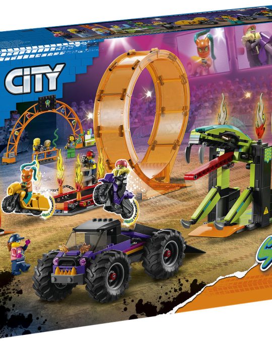 LEGO City Stuntz Dubbele looping stuntarena