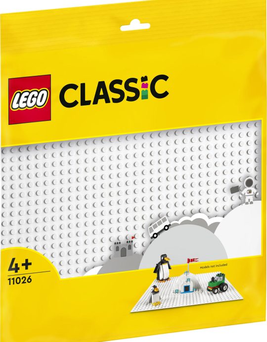 LEGO Classic Witte Bouwplaat