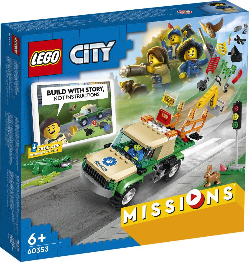LEGO City Missions Wilde dieren reddingsmissies