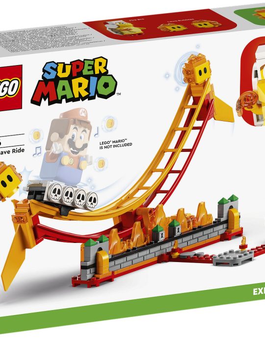 LEGO Super Mario Uitbreidingsset- Rit over lavagolven