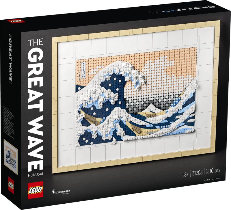 LEGO Art Hokusai – De grote golf