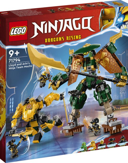 LEGO Ninjago Lloyd en Arins ninjateammecha