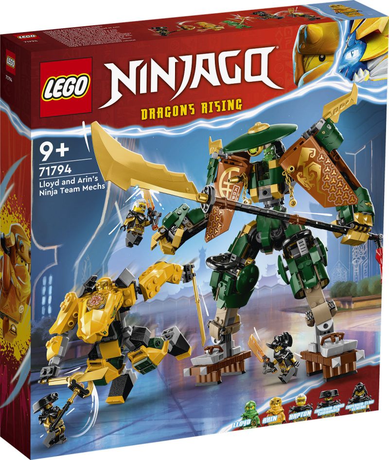 LEGO Ninjago Lloyd en Arins ninjateammecha