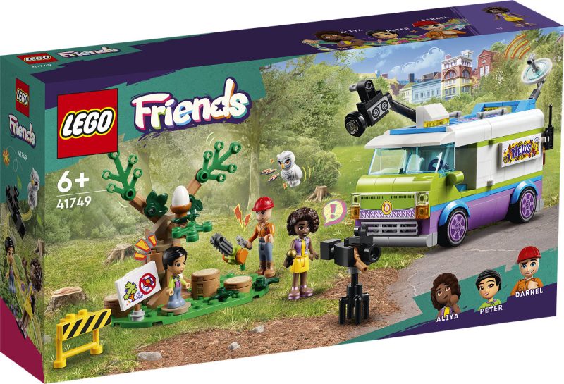 LEGO Friends Nieuwsbusje