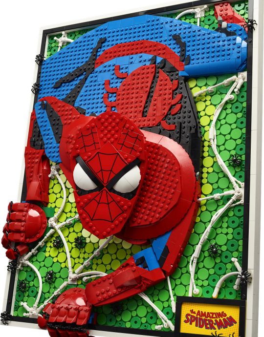 LEGO Art De geweldige Spider-Man