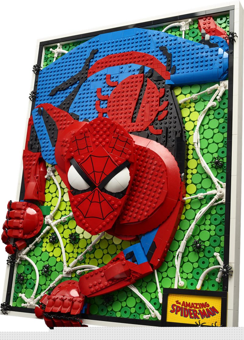 LEGO Art De geweldige Spider-Man
