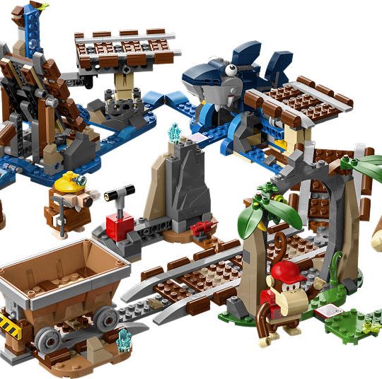 LEGO Super Mario Uitbreidingsset: Diddy Kongs mijnwagenrit