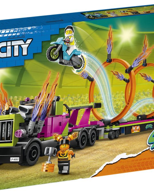 LEGO City Stuntz Stunttruck  AND  Ring of Fire-uitdaging