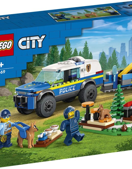 LEGO City Politie Mobiele training voor politiehonden