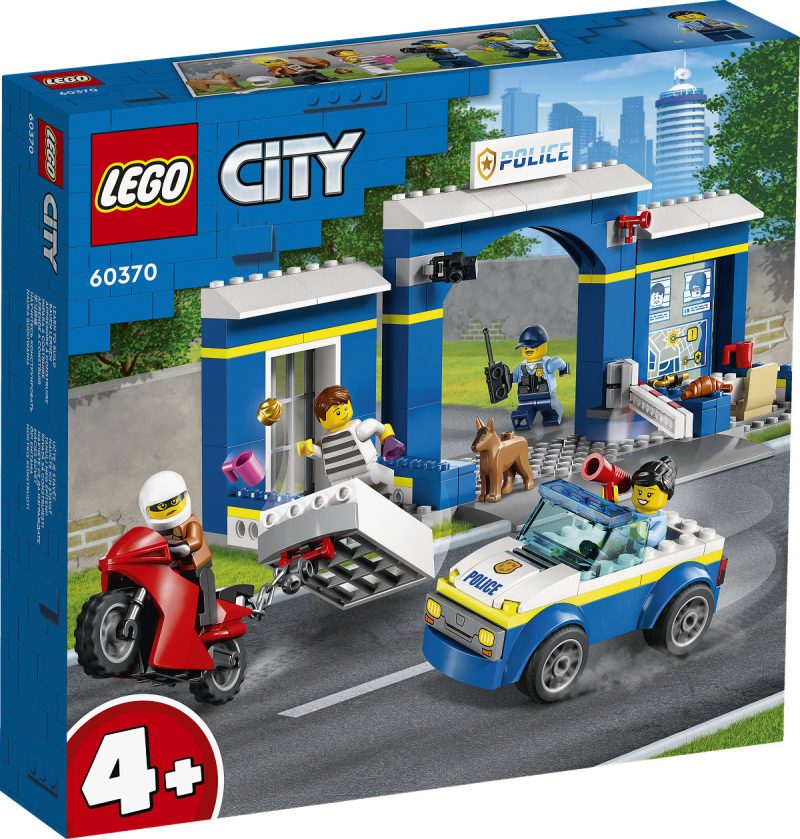 LEGO City Politie Achtervolging politiebureau