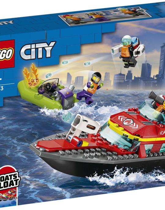 LEGO City Brandweer Reddingsboot Brand