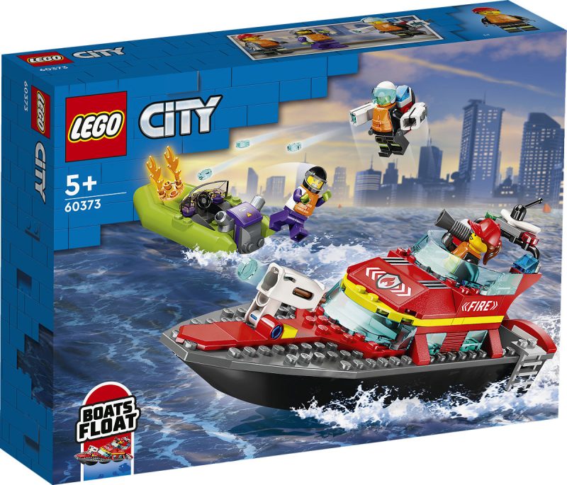 LEGO City Brandweer Reddingsboot Brand