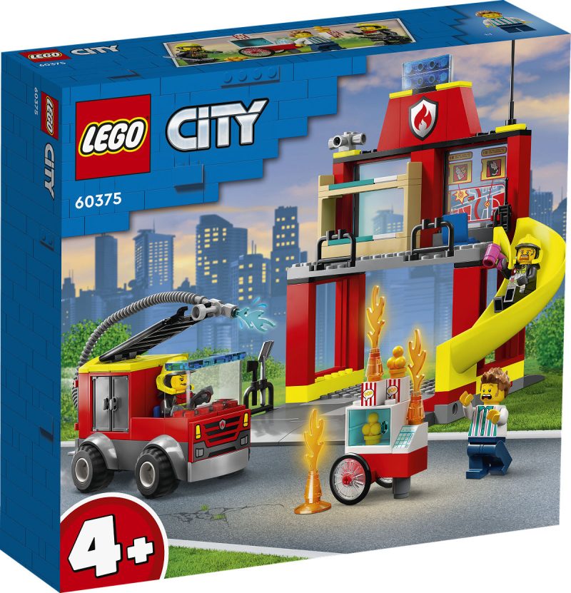 LEGO City De Brandweerkazerne en de Brandweerwagen