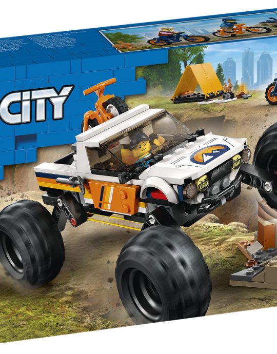 LEGO City 4x4 Terreinwagen avonturen
