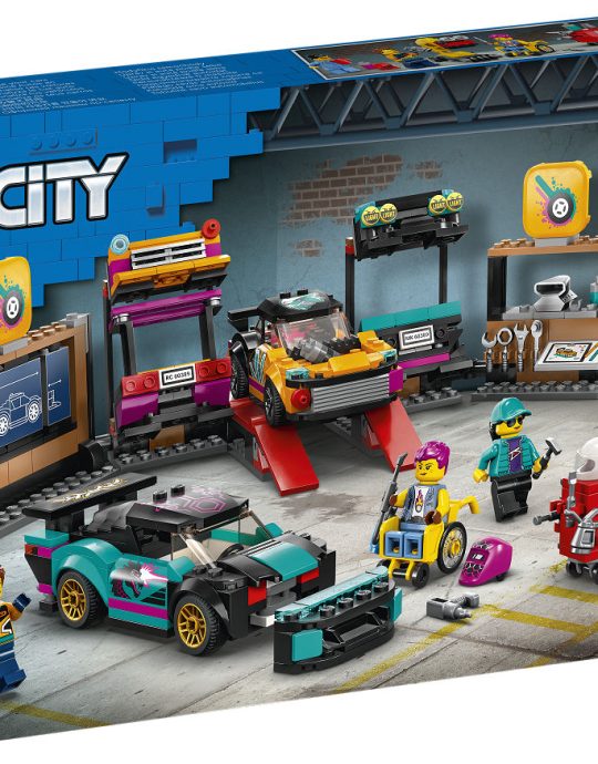 LEGO City Garage voor aanpasbare auto 's
