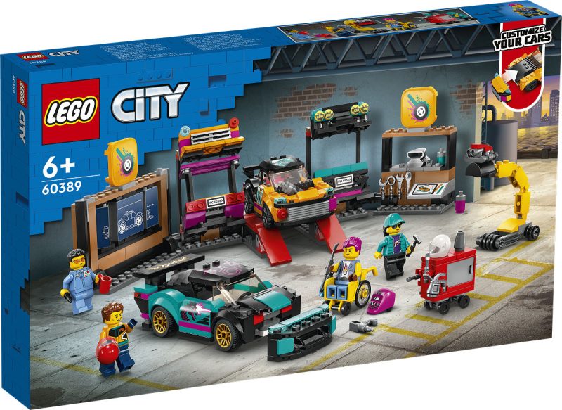 LEGO City Garage voor aanpasbare auto 's