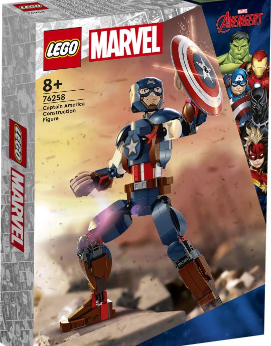 LEGO Super Heroes Captain America bouwfiguur