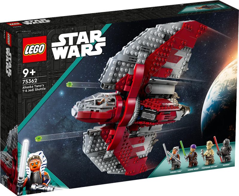 LEGO Star Wars Ahsoka Tano 's T-6 Jedi shuttle