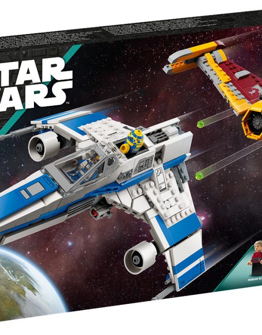 LEGO Star Wars New Republic E-wing vs  Shin Hati Starfighter