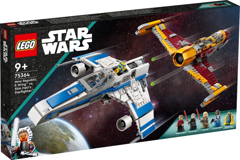 LEGO Star Wars New Republic E-wing vs  Shin Hati Starfighter